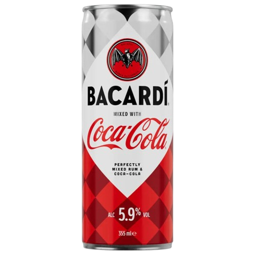 Charola de Bacardí Con Coca