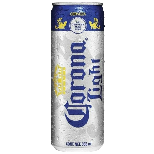 Charola de cerveza Corona Light lata