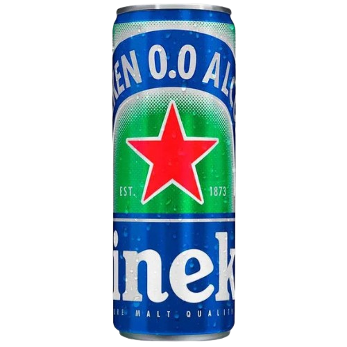 Charola de cerveza Heineken lata