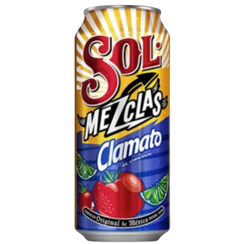 Charola cerveza Sol Clamato