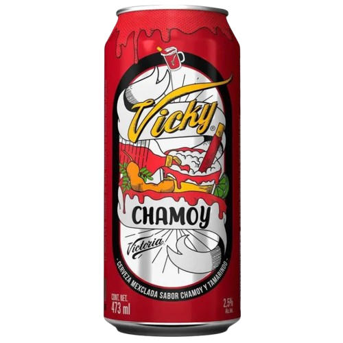 Charola cerveza latón Viky Chamoy